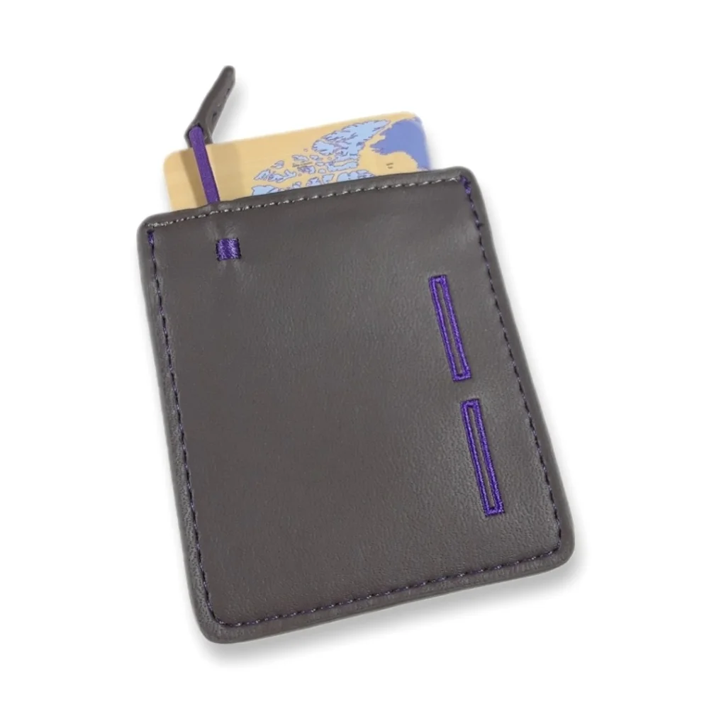 Wallet Men Vegan Leather Mojito Cash Card Holders Slim Travel Accessories Wallet